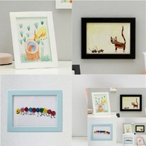 TWKL 이케아 피스크보 액자 13X18CM, 라이트블루, 1개