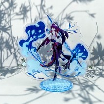 피규어 투명 케이스 정리함 genshin Impact stand acrylic game, 32, 15cm