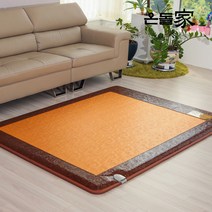 한일생활과학 온돌가 럭셔리 전기매트 전기장판, 당초문양 퀸 분리난방 150x200