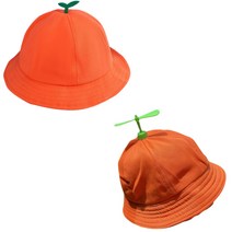 새싹 프로펠러 귀여운 제주도 제주 여행필수품 라탄 감귤 귤 한라봉 모자, 프로펠러 감(54cm)