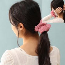 주름 곱창밴드 2p 핑크 머리띠재료 철머리띠 단발머리띠 명품헤어밴드 명품머리띠 남자헤어밴드 얇은머리띠 편