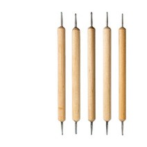 도예도구 도자기도예도구 세라믹도예도구도자기 조각 도구 세트 세라믹 디테일 텍스처 쉐이핑 블레이드, 07 5Pcs-I