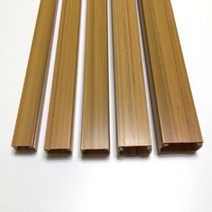 STNY_사각 전선 몰딩 우드색 3호 케이블 정리 몰드 쫄대 DIY 랜기