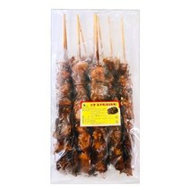 숯불 양념 롱 닭꼬치 1.2kg 120g 10개입 52cm 꼬치구이 꼬치세트 캠핑 먹거리 순살 데리야끼 닭꼬치구이, 맛나닭꼬치120g
