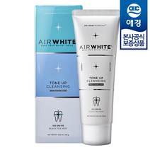 애경 [애경]에어화이트 톤업 클렌징 치약 100g x2개(미백치약), 없음