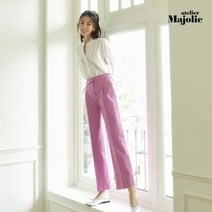[23SS최신상] 아뜰리에 마졸리 프렌치린넨 와이드 데님 1종
