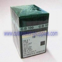 100 GROZ-BECKERT DBX1 16X257 1738 GEBEDUR Titanium Sewing Machine Needles (Size 9 (Metric 65)), 1