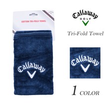 골프용품선물 캘러웨이 Callaway 타올 골프용 트라이폴드 USA 직수입 일본직배