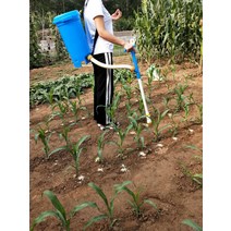 배낭형 비료살포기 주입기 사료 비료 퇴비 살포 분무기, 새 비료 살포기(점비료) + 마스크 1팩