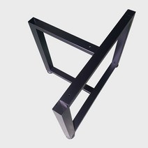[천삼백케이] [준디] JDF027 T자 우드슬랩 좌식 소파 테이블 철제다리 DIY 블랙