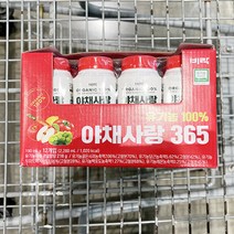 기획 일반포장 유기농 야채사랑 365 190ml x 12, 단품, 단품