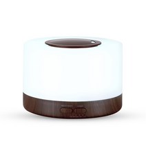 미니가습기 회사용가습기 초음파 가습기 에센셜 오일 디퓨저 500ML LED 램프 아로마 쿨 미스트 메이커, [03] black, [04] 영국