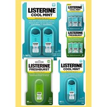 리스테린 포켓팩 리스테린 포켓미스트 스프레이 휴대용 구강청결제 가글 여행용 민트, 포켓팩1개(민트), 1개