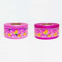 핸드메이크 수지리본 축하 5cm / 근조 수지 pp 화환 머리 리본 화훼 꽃자재, 1. 핑 크