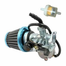 ATV PZ19 레버 초크 카뷰레터 연료 필터 및 35mm 에어 필터 50cc 70cc 80cc 90cc 110cc 125cc ATV 스쿠터