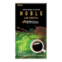 일동후디스 노블 아메리카노 100입x4박스, 4박스
