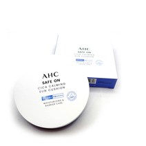 AHC 세이프 온 시카 카밍 선쿠션 본품+리필+퍼프/2023 최신상, 1세트