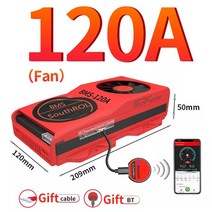 제네레이터 발전기 제너레이터 스마트 BMS 리튬 이온 LTO 밸런스 보드 블루투스 앱 4S LiFePo4 12V 24V 36V 48V 30A ~ 500A 3S 7S, 198.Li-ion 17S 60V BT - 120A-F