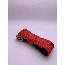 와이어윈치 수동윈치 전동윈치 전기 윈치 로프 나일론 7700Lbs 고강도 섬유 6mm x 15M 자동차 견인 스트랩