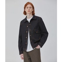 RYUL+WAI 데님 셀비지 원포켓 자켓 인디고 DENIM SELVEDGE ONE POCKET JACKET INDIGO
