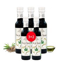 3+2 투오가닉 유기농 냉압착 식물성 대마종자유100% 햄프씨드오일 250ml, 5개