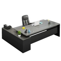 대표이사 책상 사장용 임원용 중역 보스테이블, [그레이오크] 데스크탑 너비 80x200