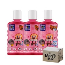 애경 2080 키즈가글 250ml 딸기향 어린이 가글, 3개