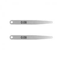 도막측정기 두께측정기 2 미터법 두께 필러 게이지 세트 0 05 0 30 갭 필러 갭, 0.08mm
