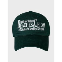 [비치스앤크림] HEALTH AND WELLNESS CAP-DARK GREEN