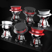 벤츠 선물용 고급스러운 간편 휴대폰거치대 갤로퍼 스팅어 G70 자동차핸드폰 BMW, 실버캡, 1개