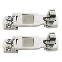 해양 등급 316 스테인레스 스텐 헤비 듀티 도어 걸쇠 터닝 자물쇠 아이 마운트, 2PCS, CHINA