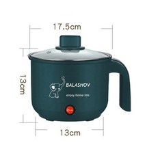 커피콩빵기계 호두과자기계 붙지 않는 전기 밥솥 1.8L 싱글/더블 레이어 가정용 기숙사 다기능 조리 기계, [01] Single Layer, [01] EU
