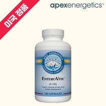 APEX ENERGETICS 아펙스 에너제틱스 엔테로바이트 EnteroVite K100 180캡슐/미국정품 해외직구, 1개