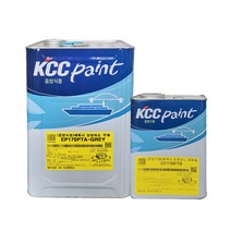 KCC 페인트 EP170 코레폭스프라이머 : 중방식 에폭시 방청 하도 방청 사비 지건형 철재 철골 철판 H빔 적갈색 회색 15L 4L, 무광