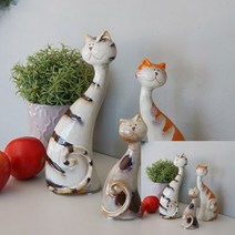 길죽 고양이 가족 3P 집들이선물 고양이소품