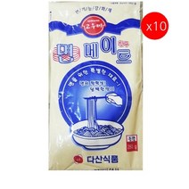 [더착한푸드]면기능강화제(면메이트 280g) 10개 식자재마트 대용량 업소용 면기능강화제 면기능개량제 밀가루첨가제 가루