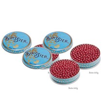 메종브아시에 체리 볼 캔디 645g Maison Boissier Bonbons Boule Cerise T3, 3팩