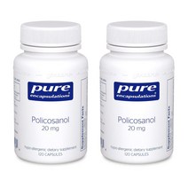퓨어인캡슐레이션 폴리코사놀 20mg 캡슐 글루텐 프리, 120개입, 2개