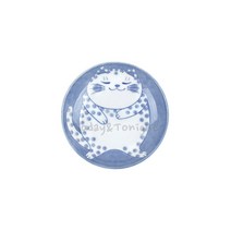 ATT 일본 수입 도자기 루미 점고양이 종지 간장 종지 초장기 한정식 일식집 소스 그릇 미니 반찬기 NZ10749F4044, [AT]루미071, 1개