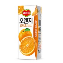델몬트 드링크 오렌지, 190ml, 5개