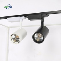 이케아 led레일조명 레일등 COB LED 트랙 조명 램프 12W 30W 스팟 레일 스포트라이트 천장 상점 의류 매장, 08 30W Natural White_02 WHITE