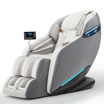 로봇 온열 리클라이닝 마사지 의자 전신 지압 무중력 4D 홈 오피스, 한개옵션0