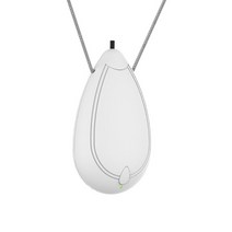휴대용 공기 탈취제 정수기 목 부정적인 이온 필터 정화 연기 착용 할 수있는 목걸이 USB 미니 Ionizer, [01] WHITE, 01 WHITE