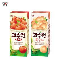 남양 과수원 190mlx48팩(2박스) 4종선택1 유통기한, 단품
