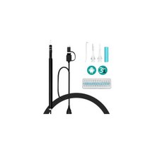 내시경 카메라 In Ohr Reinigung Endoskop USB Visuelle Löffel 5 5mm 0 3 MP 안드로이드 PC pick Otoskop werkzeug 1, 그레이