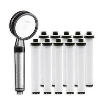 [천삼백케이] [이온폴리스] 대림바스 바스템 샤워기 호환 녹물제거 필터 10개, 단품