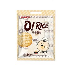 오리온 O!RICE 오라이스 화덕에 구운쌀칩 달콤한맛 ( 259g x 2팩 ) 쌀 과자 스낵원산지: 상세설명참조
