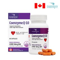 든든한 파마젠 코엔자임Q10 코큐텐 60캡슐 2개월분