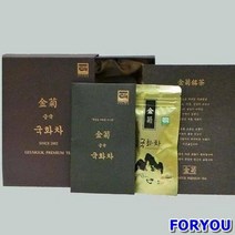 ForU208 오가닉 금국 국화차 안동국화차 국화꽃차 건강차 맛있는차 가을국화차