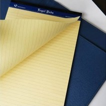 B5 옥스포드 리갈 노트 패드 커버 모눈 공책 메모 다이어리 연습장 종이 업무 회의 수첩 드로잉, 브라운